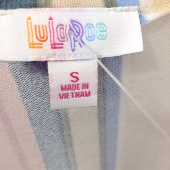 Lularoe Caroline Striped Cardigan - Picture 3 of 3